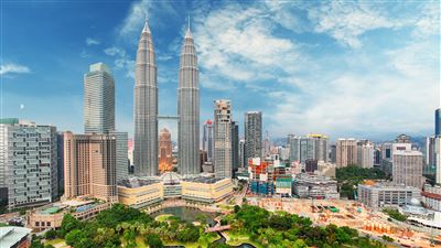 Kuala Lumpur mit Petronas Twin Tower